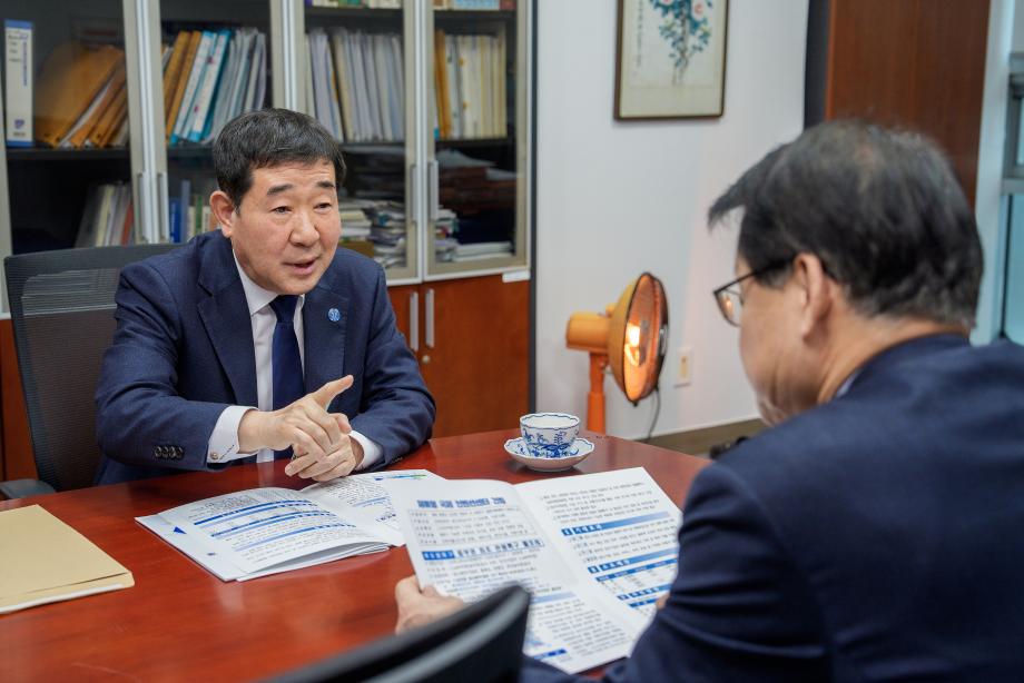 지역현안 예산확보 관련 국회 방문