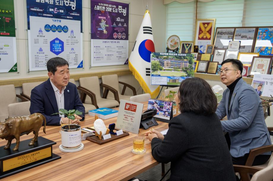 서원대 음악교육과 교무처장 방문