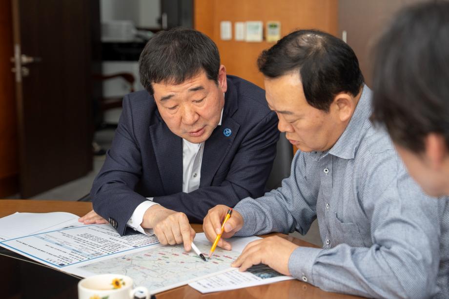 국가철도공단 부이사장 면담