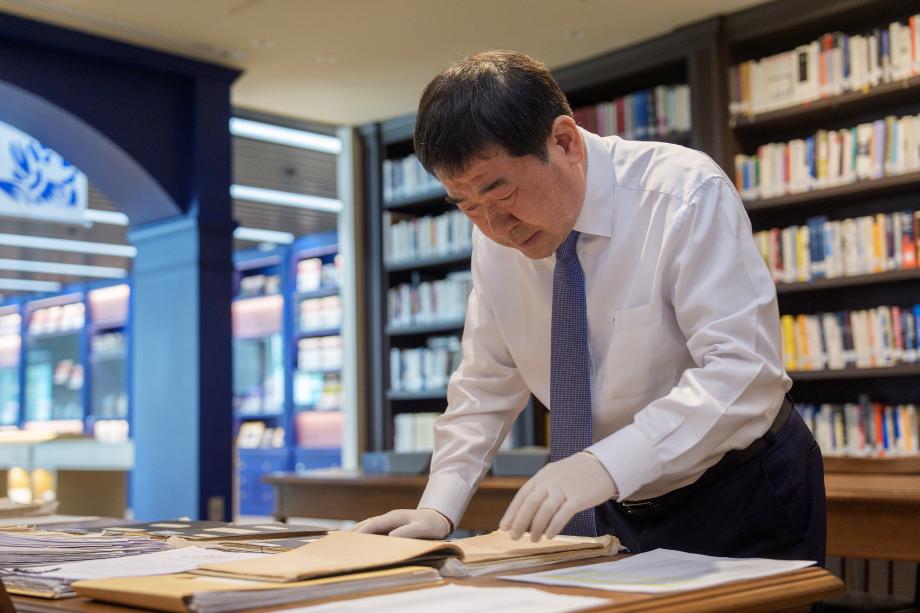 산림녹화 기록물 촬영