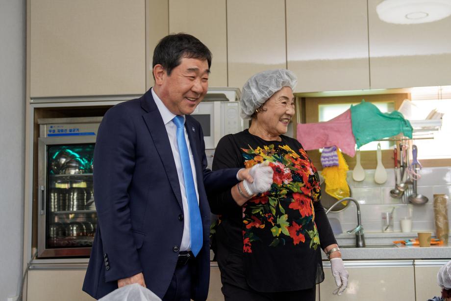 증천1리 경로당 방문