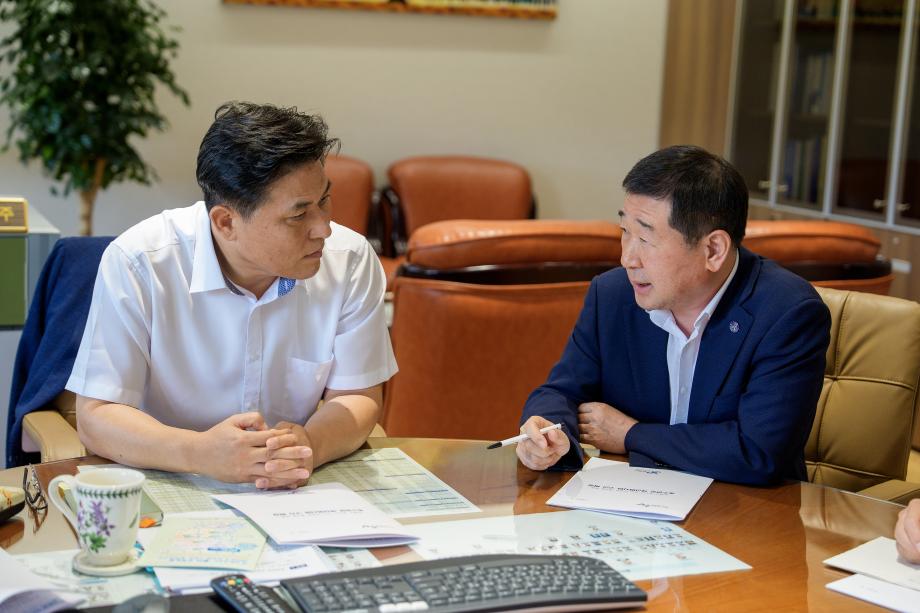 수자원공사 문숙주 수도부문장 면담