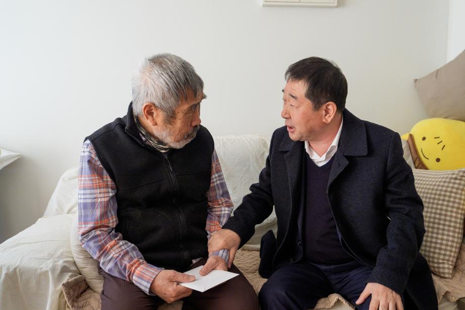 이동진 화백 가정 방문