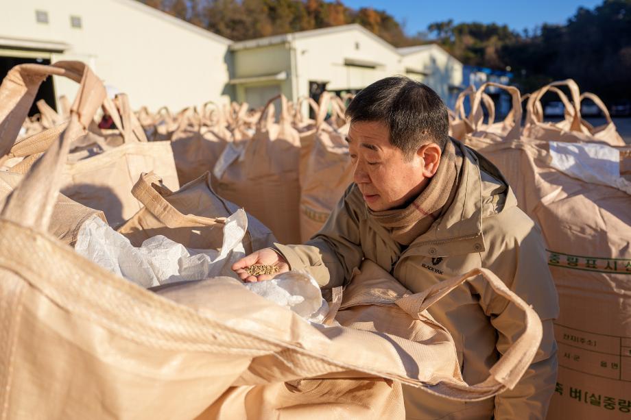 추곡수매 현장방문