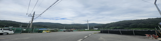 송정1리 마을 전경