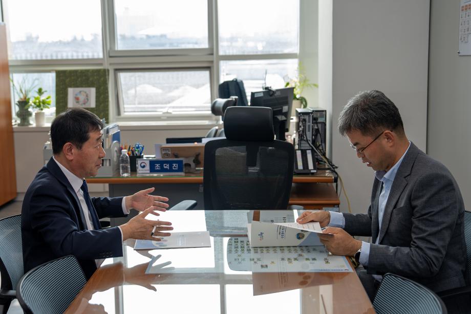 증평군수, 중앙부처 방문 국비 확보 동분서주