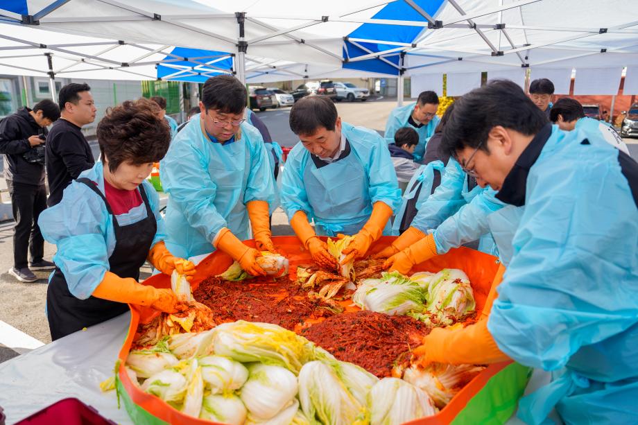 증평군, ㈜우진산전과 함께하는 온(溫)정, 나누는 온(溫)기
