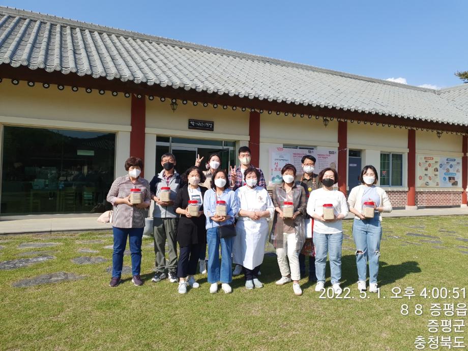 박물관에서 만나는 우리 전통음식-아카시아 막걸리